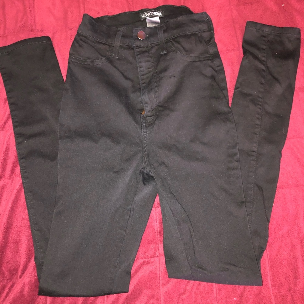 Cute high rise fashion nova jeans